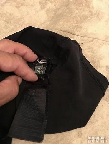 majica s printom: Original PHILIPP PLEIN majica M/L 100% cotton Ramena 46/47cm, duzina — 6