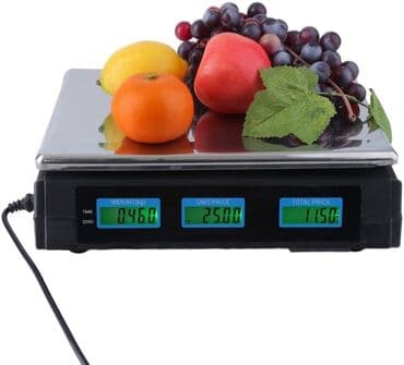 Vage za merenje telesne težine: Digitalna vaga do 40 kg po gram  Radi na punjivu bateriju oznake — 4