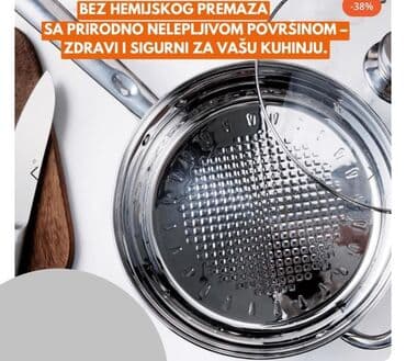 escajg za 12 osoba metalac cena: Set Kuhinjskog Posuđa – Excellent Line Inox Collection Akcija novembar — 2