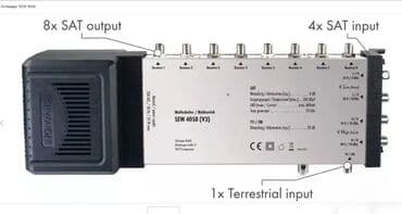 elektricni ostrac nozeva cena: *** SUPER AKCIJA *** SAT Switch - Schwaiger SEW 4058 Multi Svič 5 na 8 — 2