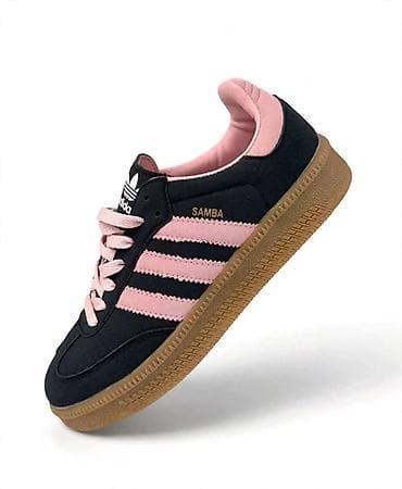 nike uptempo papuce: Adidas Samba patike – crno/ružičaste - Ikoničan Samba dizajn sa — 1
