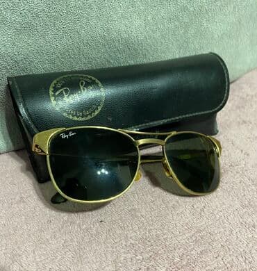 kaiš za torbu: Naočare za sunce, Ray-Ban, bоја - Zlatna — 3