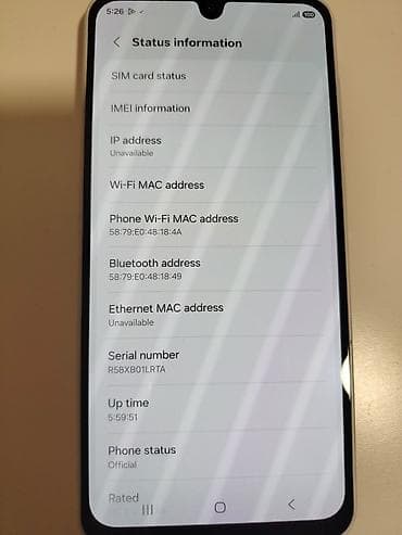 hagi vagi 1: Samsung Galaxy A34 5G – srebna boja Glavne karakteristike: - Ekran — 7