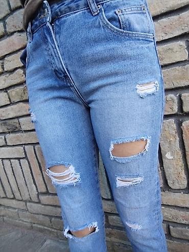 farmerke levis: Farmerke – veličina L - Model: ravne nogavice, mid/high waist kroj - — 7