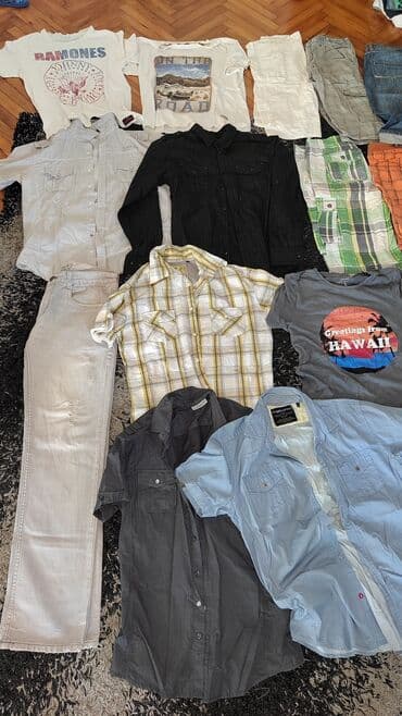 planinarske pantalone muške: Ide sve sa slika za 3000 — 8