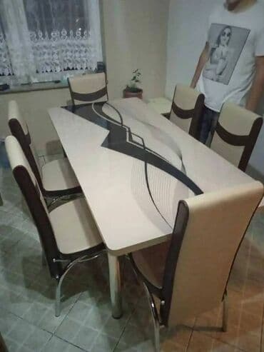 💯AKCIJAAA💯 STO I 6 STOLICA 250 EUR💛 Roba iz uvoza. Atraktivni dezeni — 12