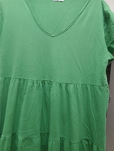 cameleon odeća: Dugačke letnje haljine – set od 2 komada 1) Maslinasto zelena haljina — 4