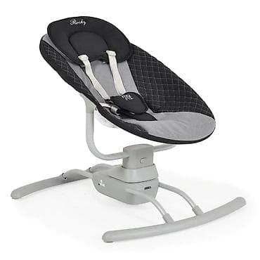 njihalica za bebe do 18kg: Električna ljuljaška za bebe Rocky Grey – MONI (šifra: CAN9434-70) — 4