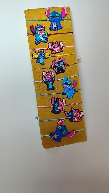 pandora prstenje mesec i sunce: Set narukvica sa gumiranim privezcima inspirisanim likovima iz crtanog — 3