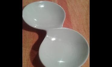 Houseplants: Porcelanska cinija za grickalice,semenke,bombone,i slicno fina bela — 3