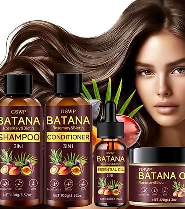 maska za kosu flamingo: GSWP Batana Hair Care Set – komplet za negu kose sa ruzmarinom i — 4