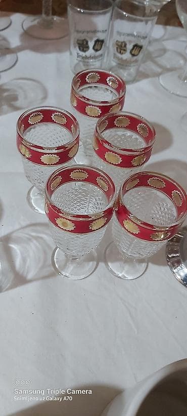 plasticne case za desert novi sad: Stakleni set za posluživanje – dekorativne posude i čaše - Velika — 8