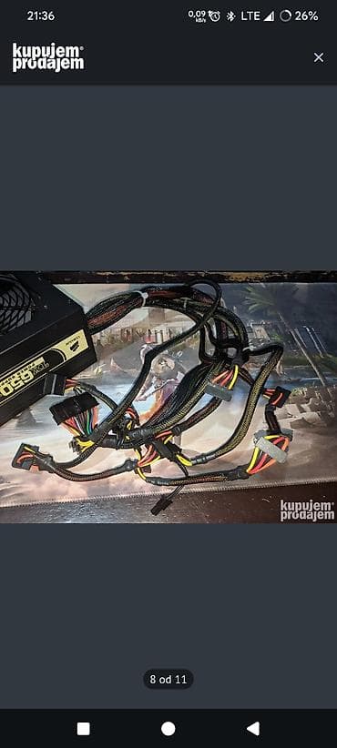 slusalice za decu jednorog: Potpuno ispravan napajanje Corsair TX650W 80+ sertifikovanih snage — 8