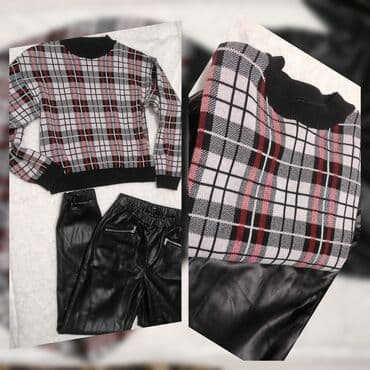 h: M (EU 38), Casual, Karirani — 7