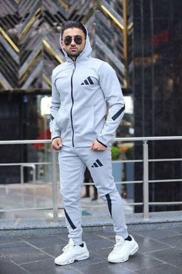 tommy hilfiger cipele muške: Komplet, Adidas, bоја - Crna, Pamuk — 4