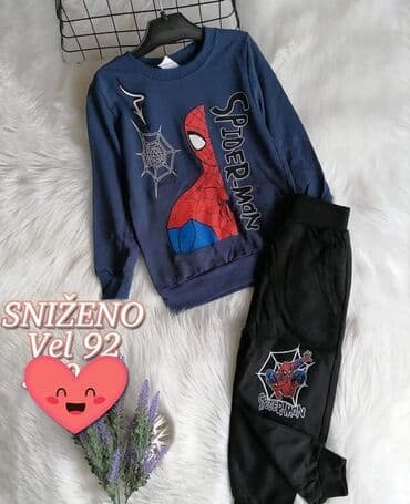 pamučne dukserice: Pamučna Spider trenerka!
Veličine na stanju: 92
Cena: 1250 dinara — 1