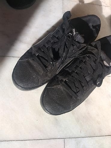 louis vuitton patike: Puma patike – klasičan model sa niskim profilom, crne boje. Gornjište — 4