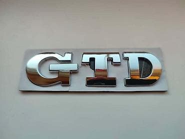 gume za auto pancevo: NATPIS GTD NA GEPEK VRATIMA ZA VOLKSWAGEN GOLF 1, GOLF 2, GOLF 3 — 1