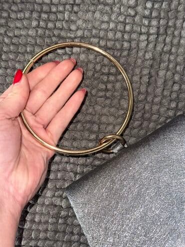 venecijanska maska: Srebrna mini torbica/kvačilo sa metalnim prstenom - Elegantna torbica — 4