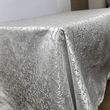 staklene case maxi: Fa, Jacquard dekorativna tkanina sa reljefnim floralnim uzorkom - — 4