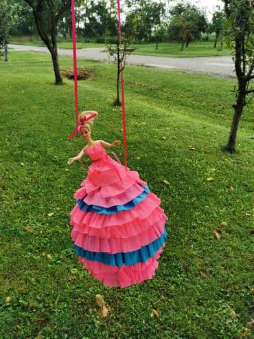 komode sa policama: Birthday decoration, color - Pink — 4