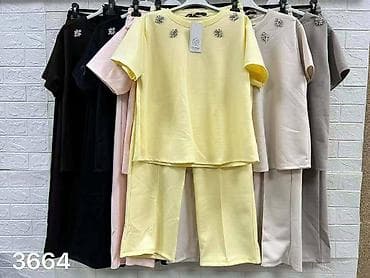 isteki za ledja: Komplet - majica i pantalone sa ukrasnim aplikacijama - Dvodelni — 4