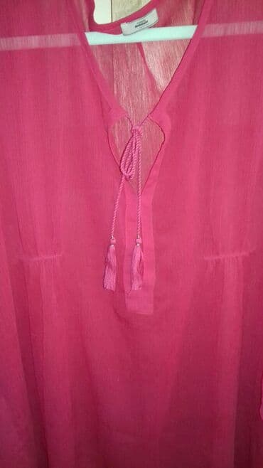 c a tunike: XL (EU 42), Single-colored, color - Pink — 5