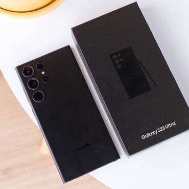 Samsung: Samsung Galaxy S23 Ultra, bоја - Crna, Otisak prsta
