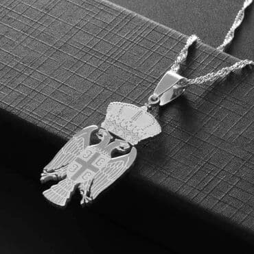 srpski grb lanac: Lanac sa priveskom
Cena 1300din — 6