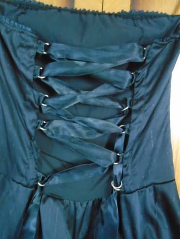 helanke od vestacke koze: Color - Black, Evening, Without sleeves — 6