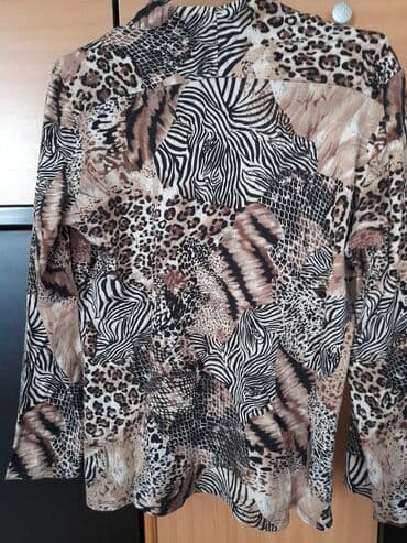 Tunike: L, Pamuk, Leopard, krokodil, zebra, bоја - Šareno — 2