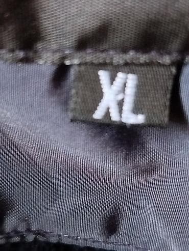 mantil s: Ženska zimska jakna sa kapuljačom, tamno plave boje, veličina XL. - — 3