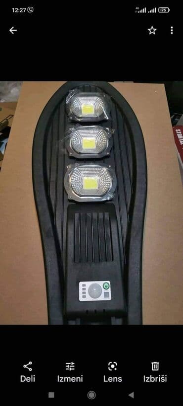 dvorišne lampe: REFLEKTOR SOLARNI LED 345W +Daljinski upravljač Solarni LED Reflektor — 2