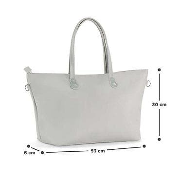 Rančevi, torbe i koferi: Kinderkraft torba za mame TREASUREBAG LIGHT GRAY Šifra proizvoda — 2