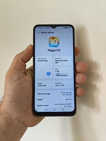 siemens telefon stari: Honor X6b zeleni, dual sim sim free sa 4/128 gb memorije. Dobro očuvan — 4