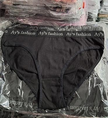 crveni donji ves: Ženske pamučne gaćice 12 komada – AYS - Modeli: klasične bikini — 1