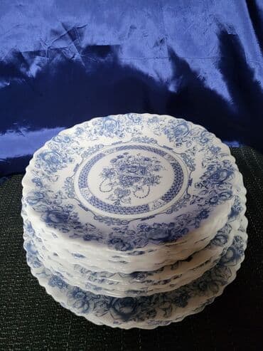 privesci za samoodbranu: Servis arkopal tanjira iz 80ih.god Francuska,za 6 osoba. Akopal — 13