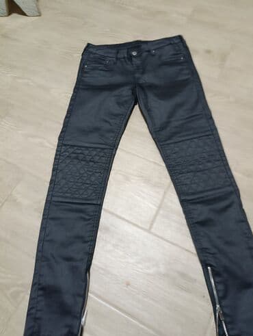 maslinaste pantalone zenske: M — 1