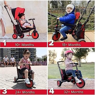 replay torbe na rame: SMART TRIKE TRICIKL STR3 PLUS – CRVENI (Šifra proizvoda: 5021533-80) — 2