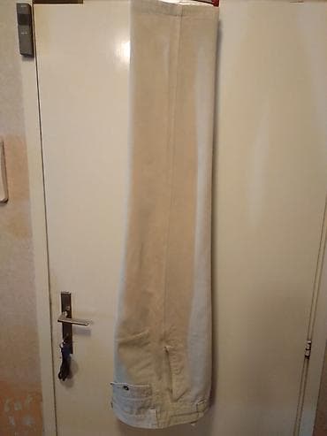 pantalone na vezivanje: Pantalone, bоја - Bež — 2