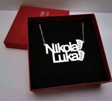 ogrlica sa detelinom: Ogrlica sa dva imena 3600izrada 7 dana — 11