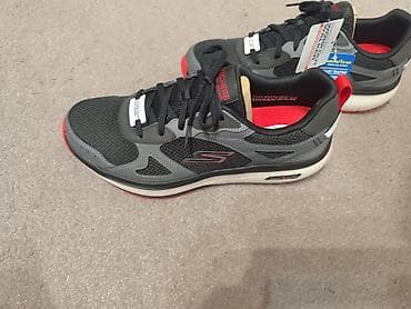 crne lakovane salonke: Skechers GOwalk Workout Walker muške patike za hodanje - Model — 6