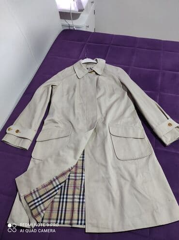 Women's Clothing: L, Used, With lining, color - Beige — 1