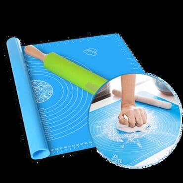 komode sa ogledalom za spavacu sobu: Silikonska podloga za testo XXL Mat 70x50 cm PONOVO ŠOK CENA ! U TOP — 9