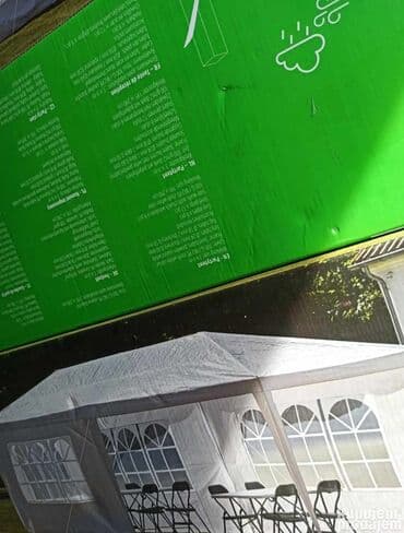 paviljoni akcija: Potpuno novi paviljoni sa stranicama Dimenzije 6*3m Konstrukcija — 2