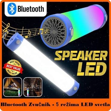Cena 1850 din Bluetooth zvucnik + 5 LED svetala Jednako dobar i kao