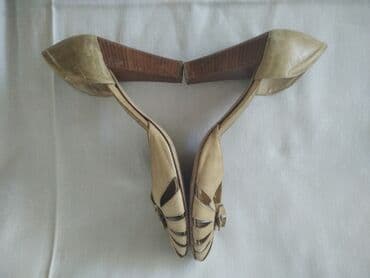 bež čizme od brušene kože: Sandals, 40 — 7