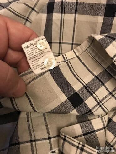 Workwear: Original Lacoste kosulja L KAO NOVA 100% cotton Ramena 49cm, duzina — 4