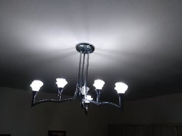 dekoracija baste i kuce: Chandelier, color - White, Used — 3