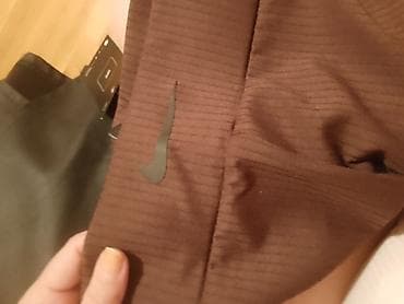 Women's Clothing: Nike ženske pantalone – Dri-FIT, braon - Model: široke nogavice — 3